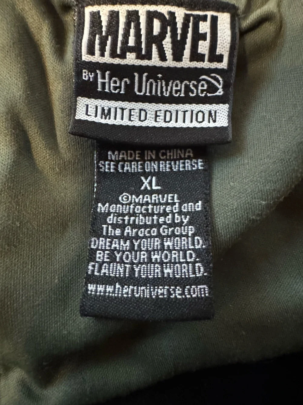Her Universe Marvel Loki Limited Edition Halter Dress XL Cosplay Disneybound - Picture 10 of 12